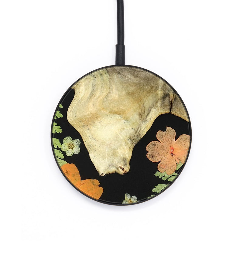 Circle Wood Wireless Charger - Yetta (Bloom, 821445)