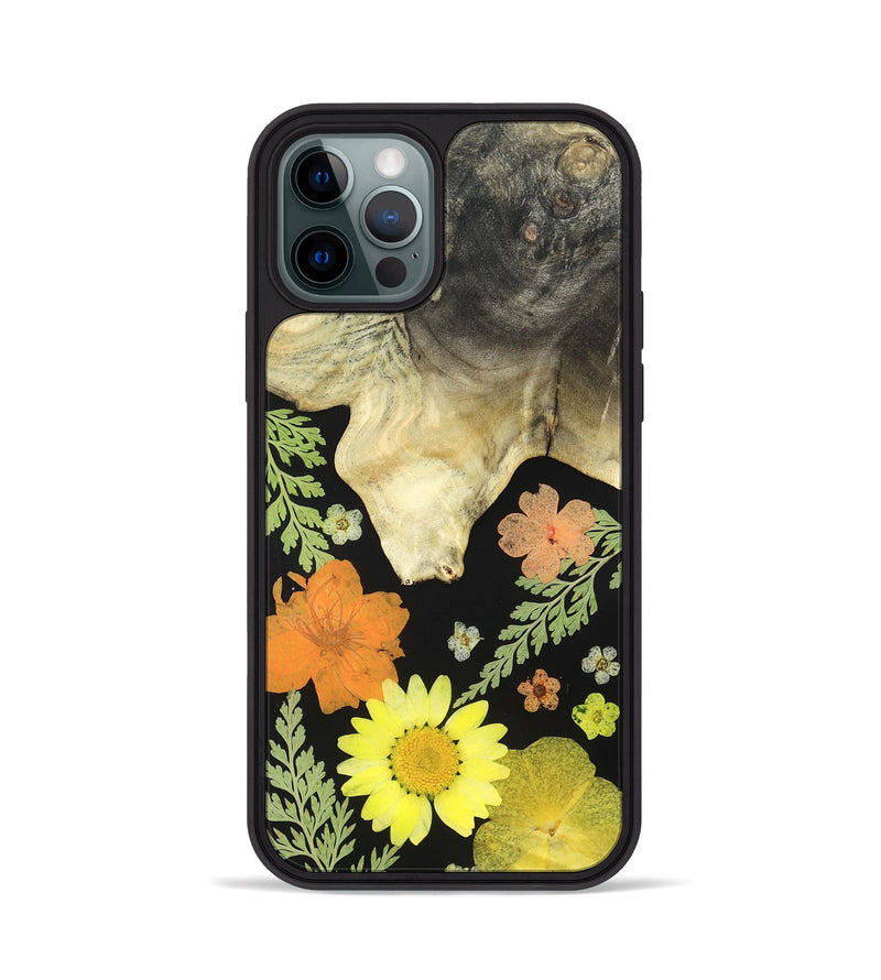 iPhone 12 Pro Wood Phone Case - Yetta (Bloom, 821445)