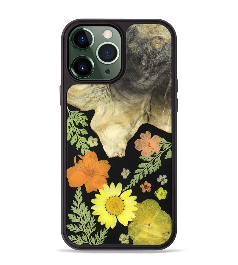 iPhone 13 Pro Max Wood Phone Case - Yetta (Bloom, 821445)