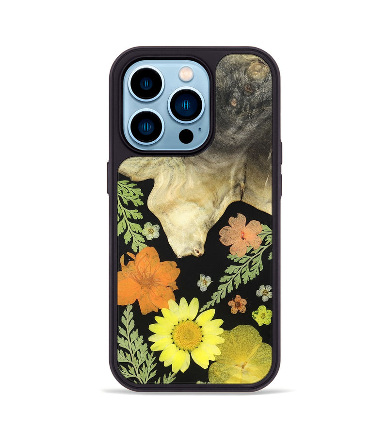 iPhone 14 Pro Wood Phone Case - Yetta (Bloom, 821445)