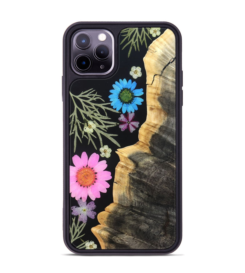 iPhone 11 Pro Max Wood Phone Case - Mael (Bloom, 821450)