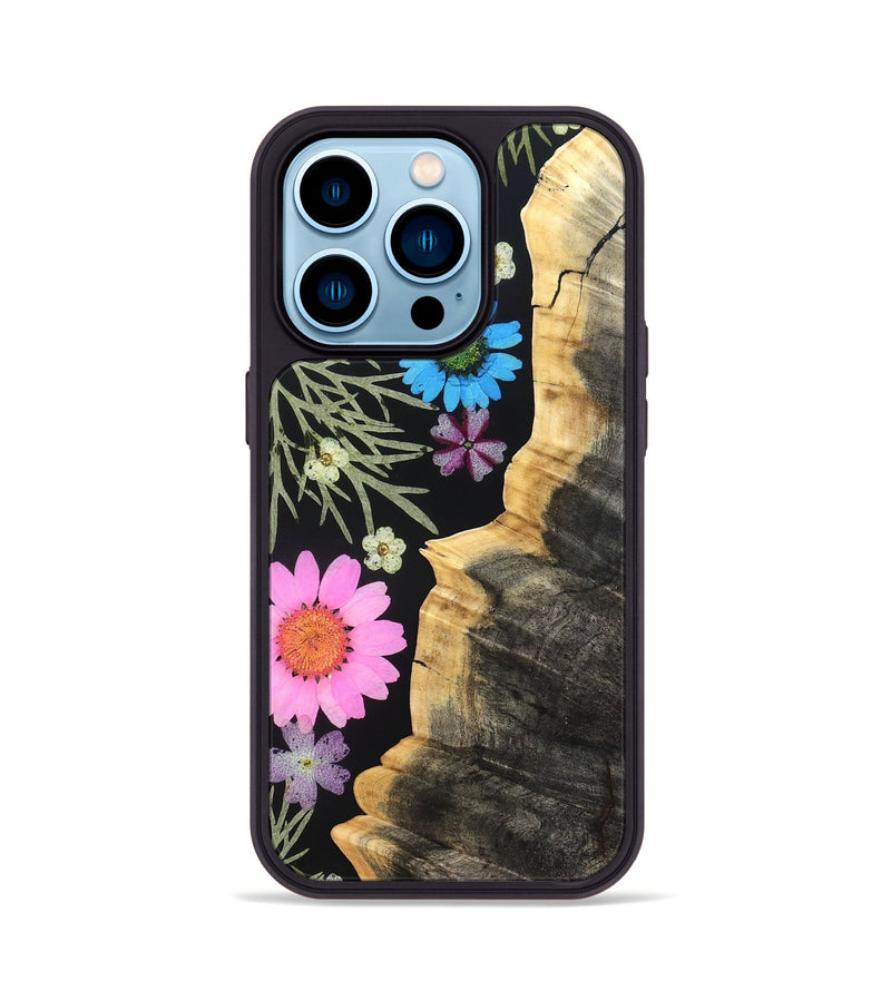 iPhone 14 Pro Wood Phone Case - Mael (Bloom, 821450)
