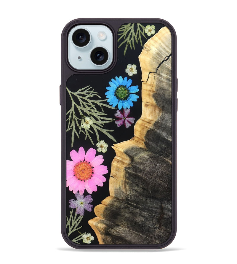 iPhone 15 Plus Wood Phone Case - Mael (Bloom, 821450)