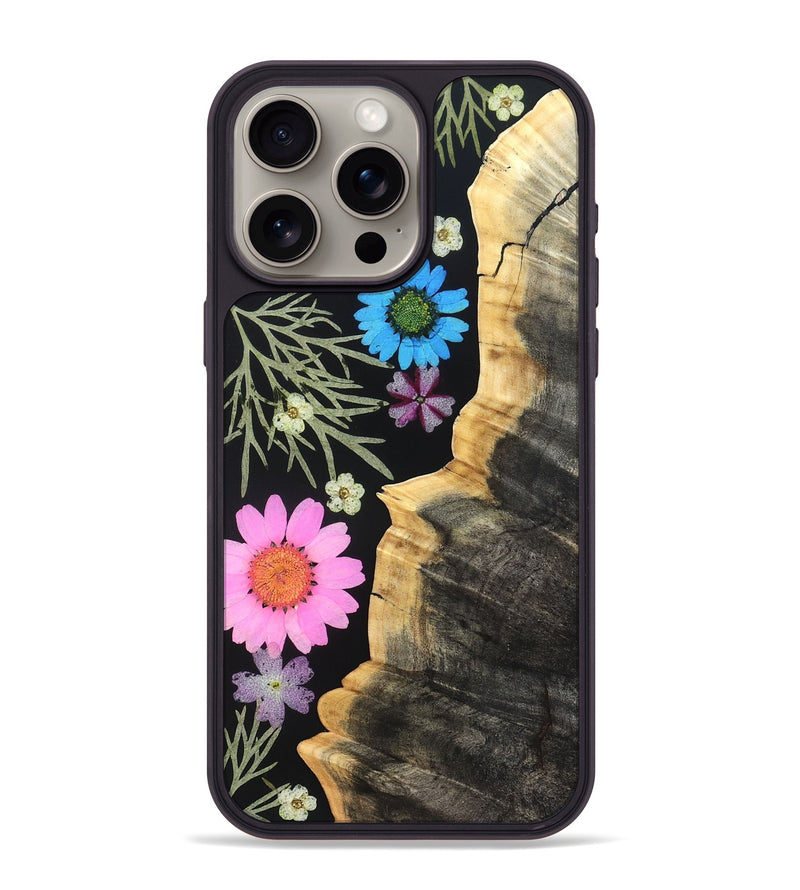 iPhone 15 Pro Max Wood Phone Case - Mael (Bloom, 821450)