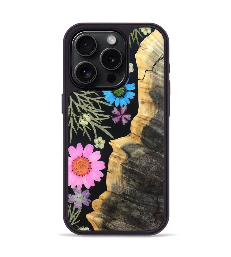 iPhone 15 Pro Wood Phone Case - Mael (Bloom, 821450)