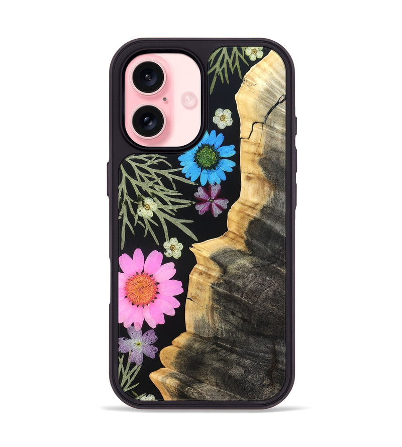 iPhone 16 Wood Phone Case - Mael (Bloom, 821450)