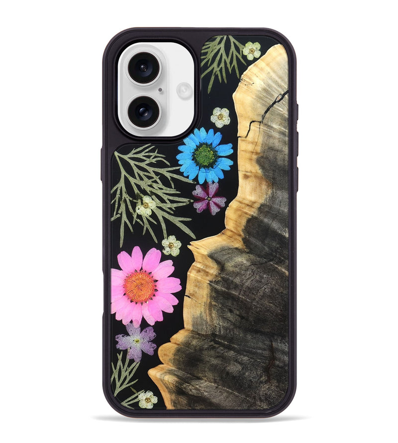 iPhone 16 Plus Wood Phone Case - Mael (Bloom, 821450)