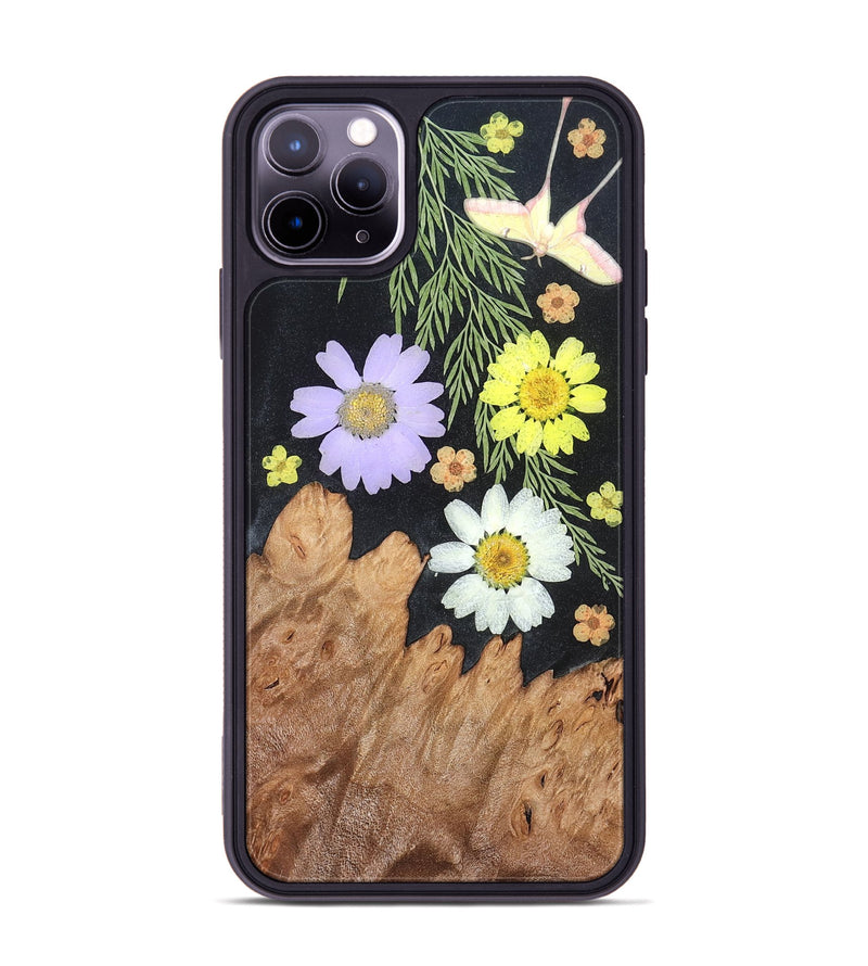 iPhone 11 Pro Max Wood Phone Case - Gene (Bloom, 821460)