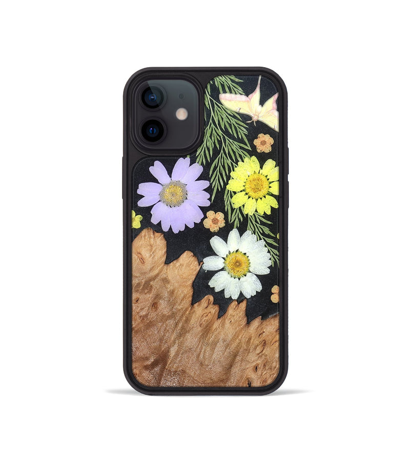 iPhone 12 mini Wood Phone Case - Gene (Bloom, 821460)