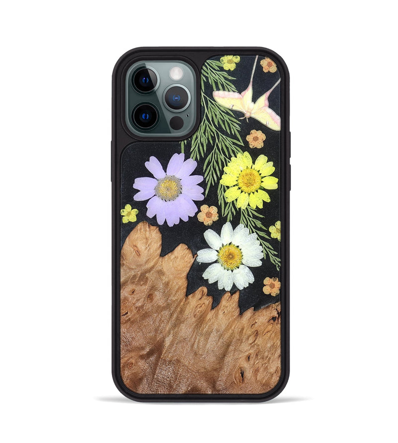 iPhone 12 Pro Wood Phone Case - Gene (Bloom, 821460)