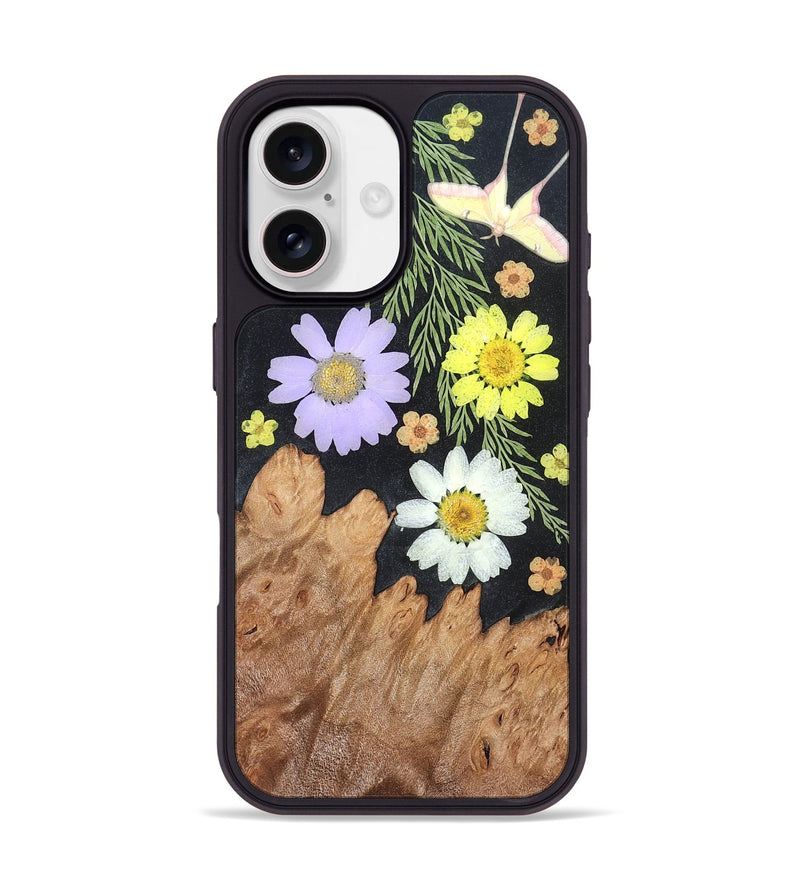 iPhone 17 Wood Phone Case - Gene (Bloom, 821460)