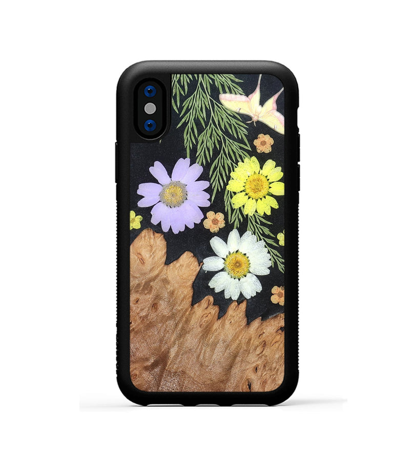 iPhone Xs Wood Phone Case - Gene (Bloom, 821460)