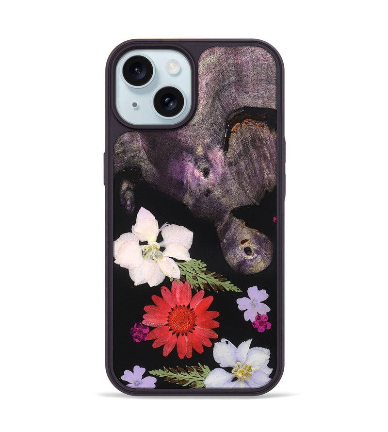 iPhone 15 Wood Phone Case - Sierra (Bloom, 821461)