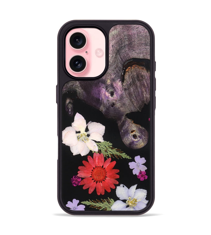 iPhone 16 Wood Phone Case - Sierra (Bloom, 821461)