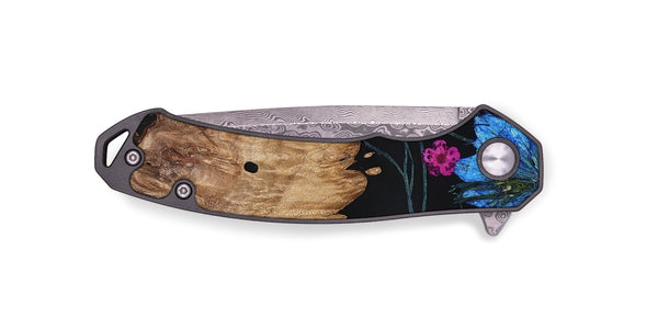 EDC Wood Pocket Knife - Wyatt (Bloom, 821462)