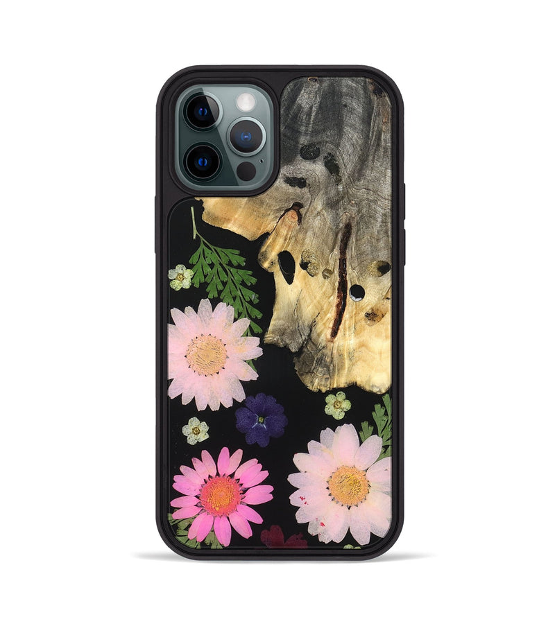 iPhone 12 Pro Wood Phone Case - Cohen (Bloom, 821468)