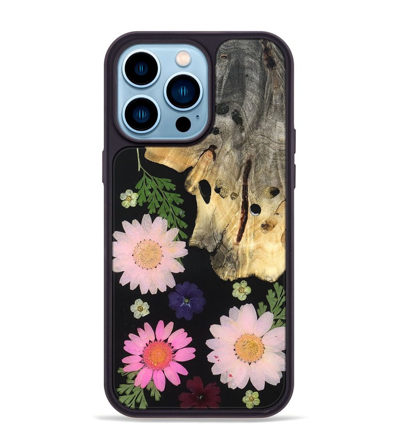 iPhone 14 Pro Max Wood Phone Case - Cohen (Bloom, 821468)