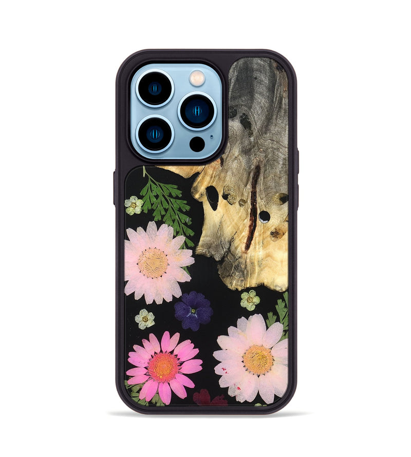 iPhone 14 Pro Wood Phone Case - Cohen (Bloom, 821468)