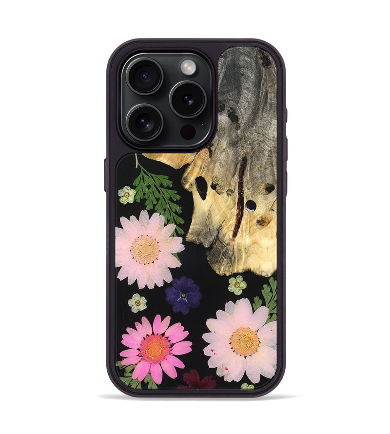 iPhone 15 Pro Wood Phone Case - Cohen (Bloom, 821468)