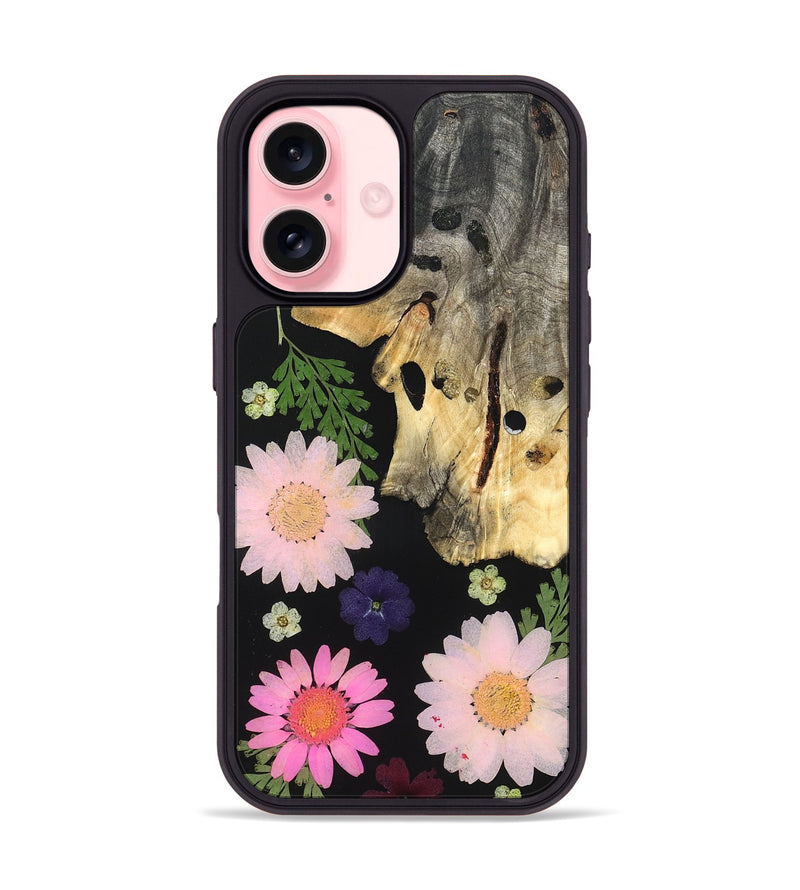 iPhone 16 Wood Phone Case - Cohen (Bloom, 821468)