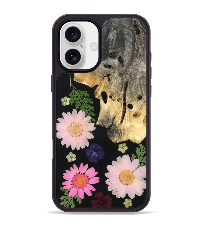 iPhone 16 Plus Wood Phone Case - Cohen (Bloom, 821468)