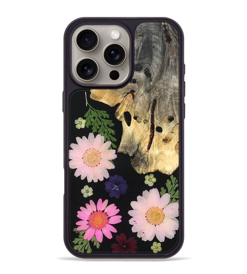 iPhone 16 Pro Max Wood Phone Case - Cohen (Bloom, 821468)