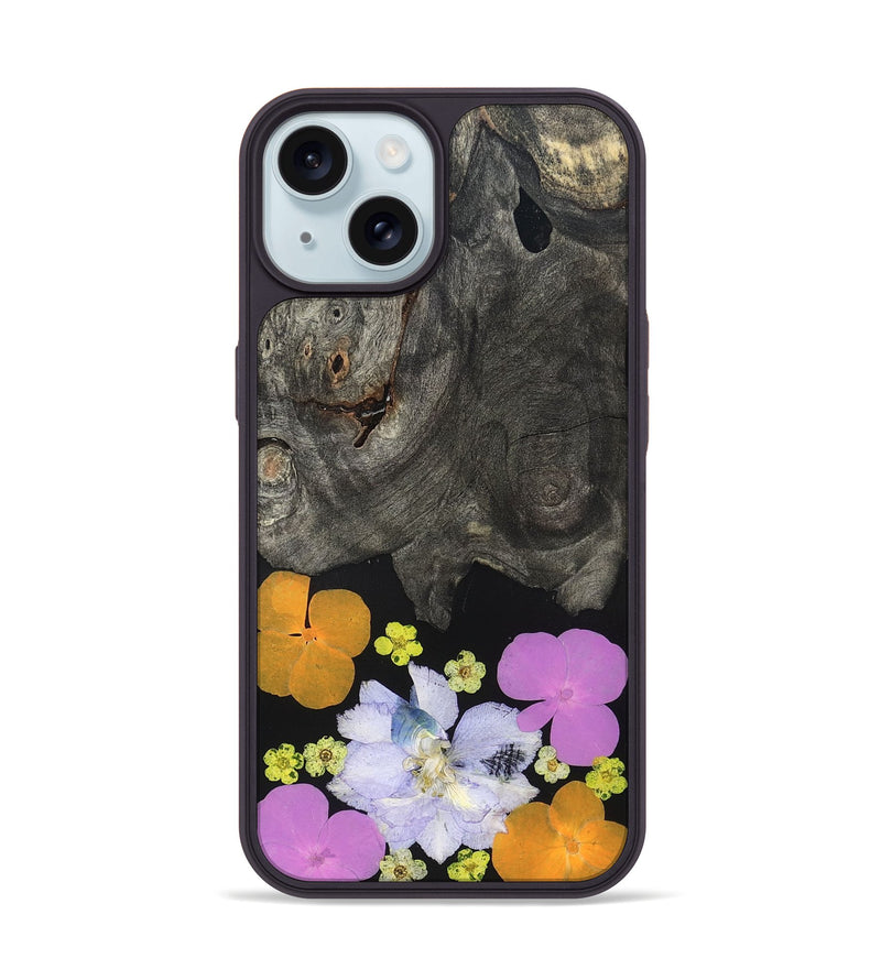 iPhone 15 Wood Phone Case - Talon (Bloom, 821473)
