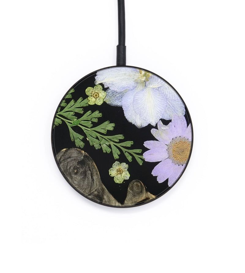 Circle Wood Wireless Charger - Jaimie (Bloom, 821482)