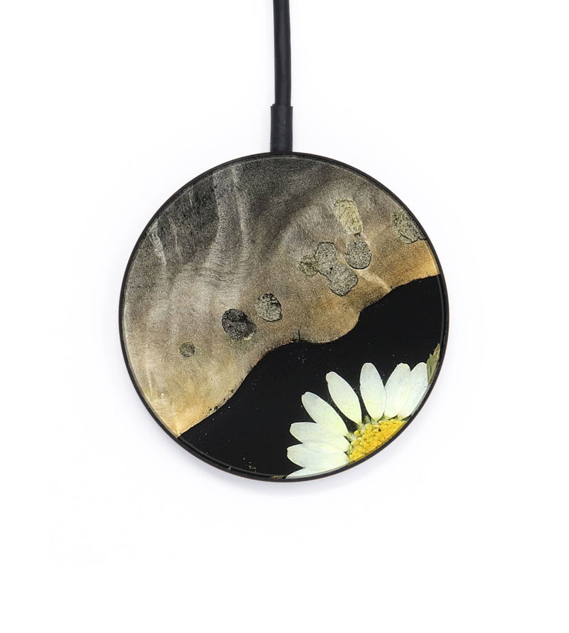 Circle Wood Wireless Charger - Julisa (Bloom, 821484)
