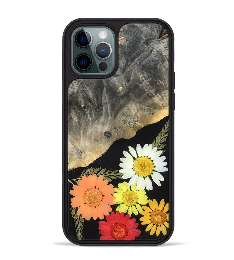 iPhone 12 Pro Max Wood Phone Case - Julisa (Bloom, 821484)