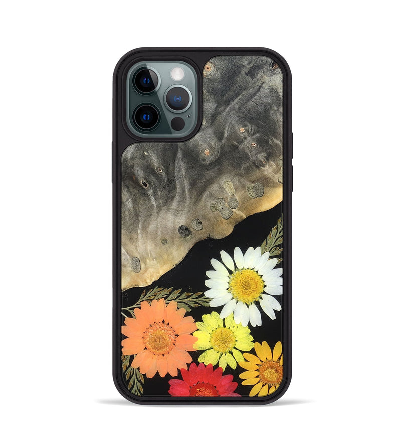 iPhone 12 Pro Wood Phone Case - Julisa (Bloom, 821484)