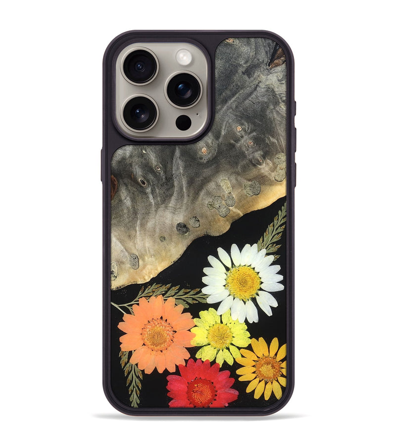 iPhone 15 Pro Max Wood Phone Case - Julisa (Bloom, 821484)
