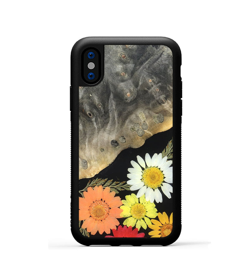 iPhone Xs Wood Phone Case - Julisa (Bloom, 821484)