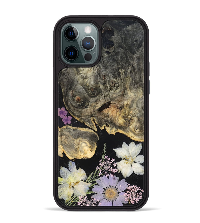 iPhone 12 Pro Max Wood Phone Case - Miriam (Bloom, 821485)