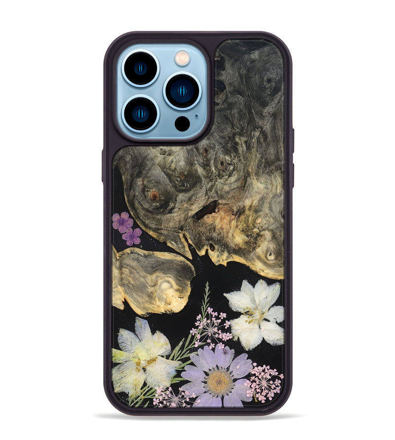 iPhone 14 Pro Max Wood Phone Case - Miriam (Bloom, 821485)