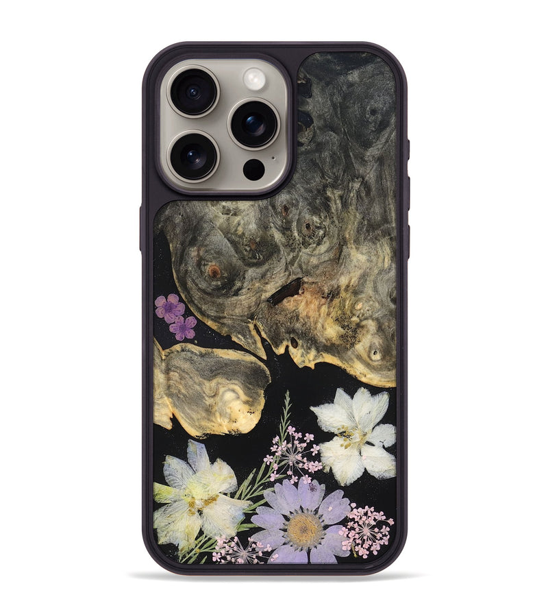 iPhone 15 Pro Max Wood Phone Case - Miriam (Bloom, 821485)