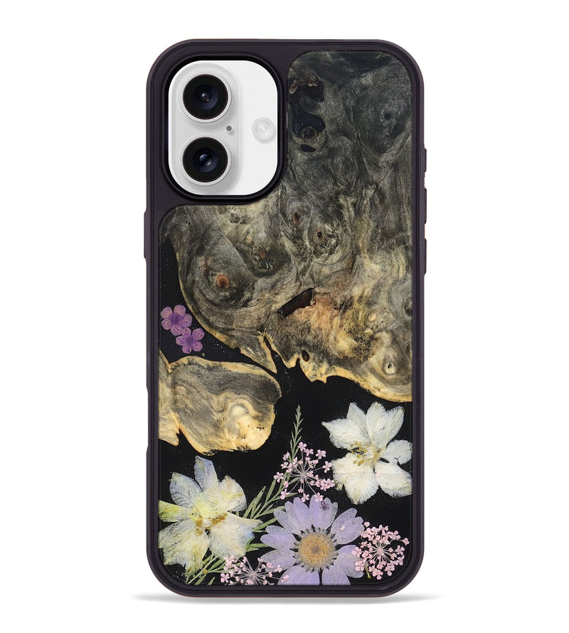 iPhone 16 Plus Wood Phone Case - Miriam (Bloom, 821485)