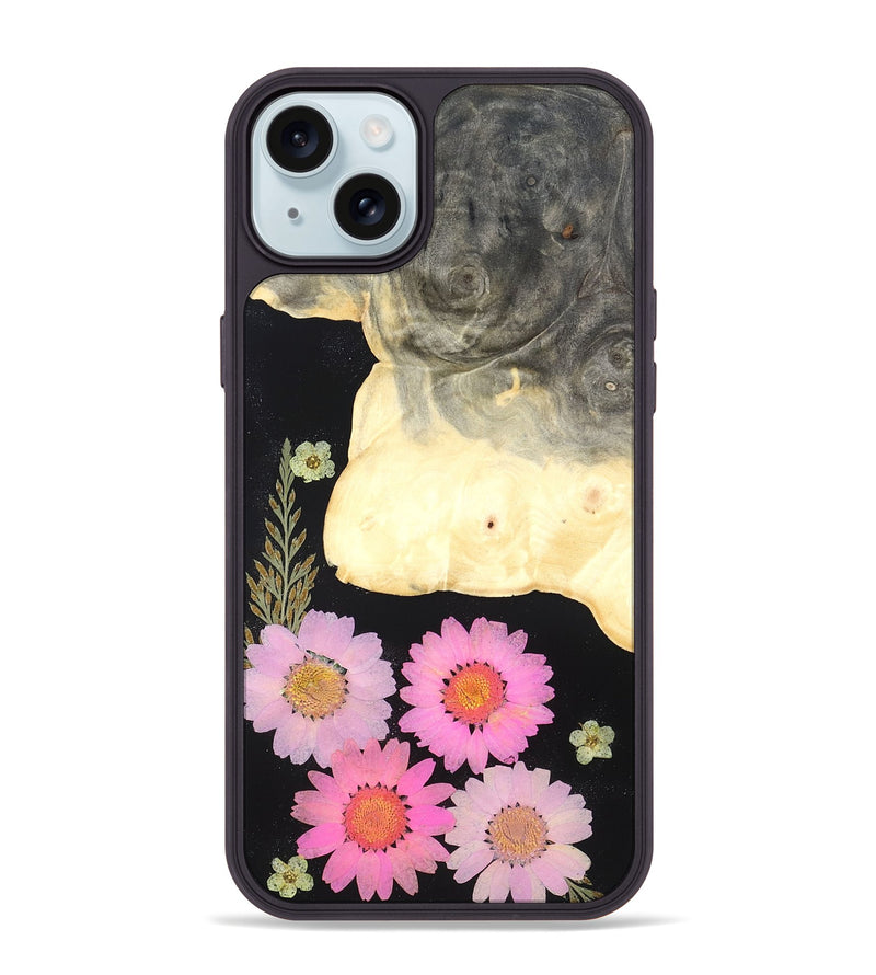 iPhone 15 Plus Wood Phone Case - Julius (Bloom, 821486)