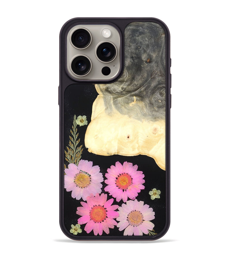 iPhone 15 Pro Max Wood Phone Case - Julius (Bloom, 821486)