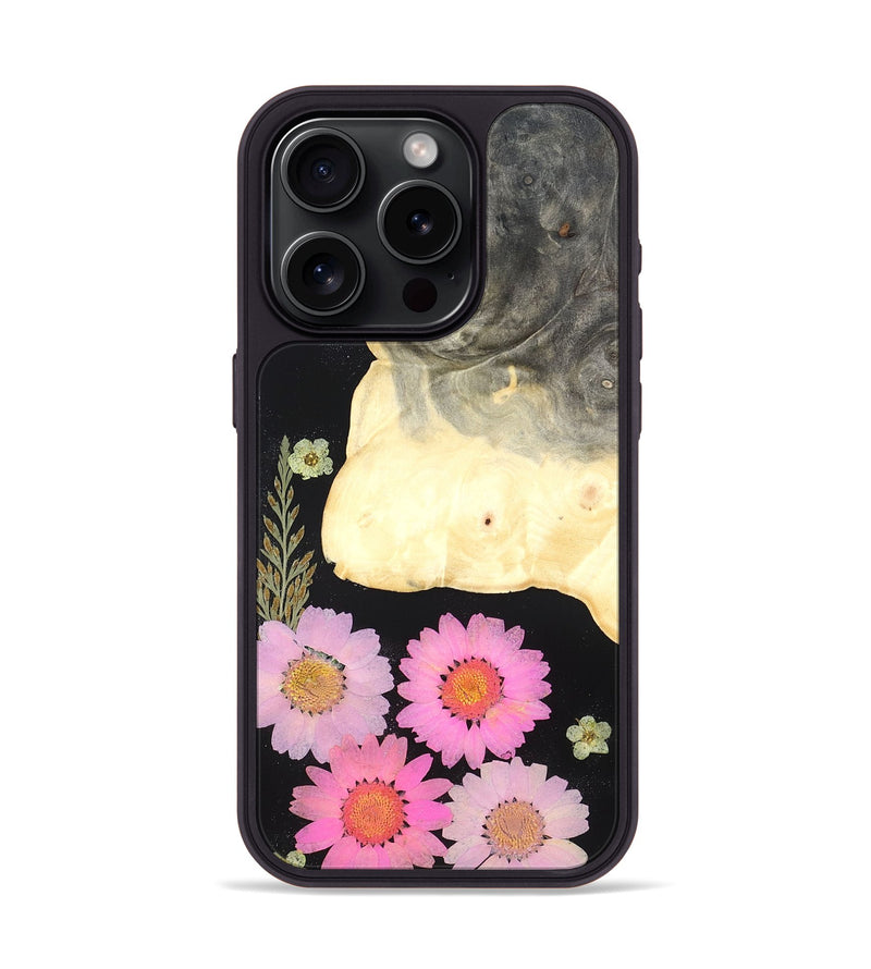 iPhone 15 Pro Wood Phone Case - Julius (Bloom, 821486)