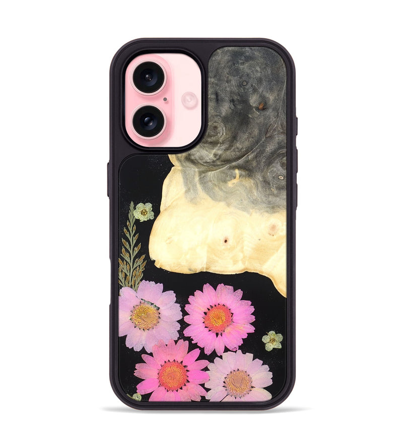 iPhone 16 Wood Phone Case - Julius (Bloom, 821486)