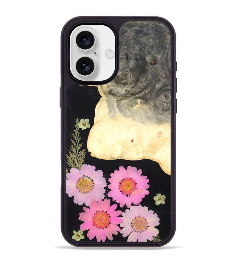iPhone 16 Plus Wood Phone Case - Julius (Bloom, 821486)