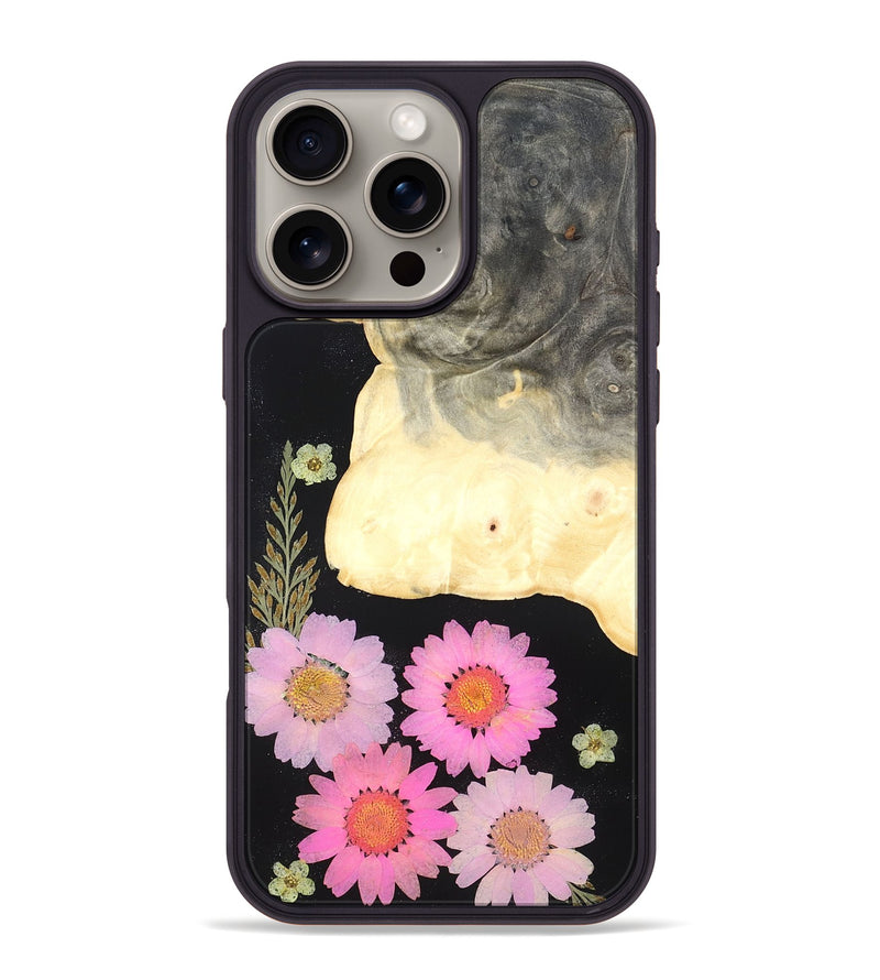 iPhone 16 Pro Max Wood Phone Case - Julius (Bloom, 821486)