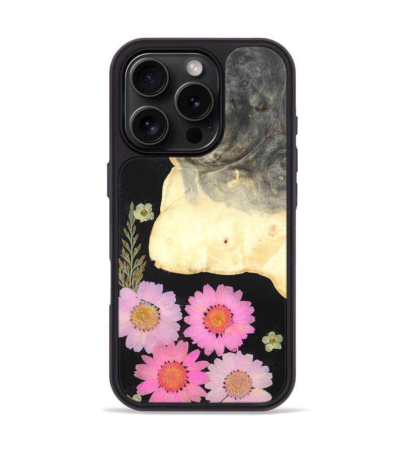 iPhone 16 Pro Wood Phone Case - Julius (Bloom, 821486)