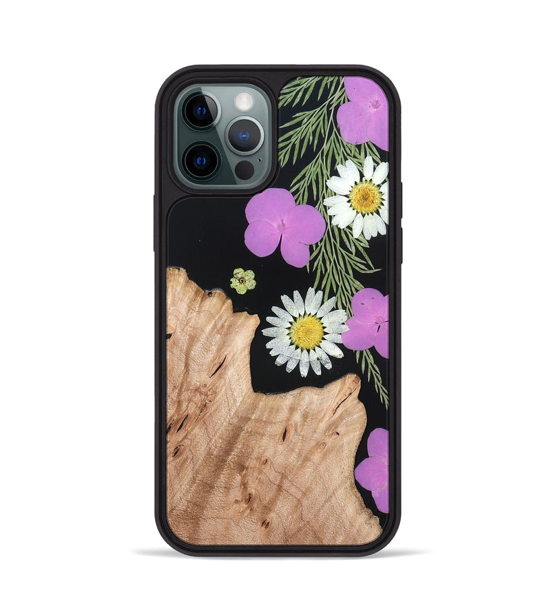 iPhone 12 Pro Wood Phone Case - Zainab (Bloom, 821489)