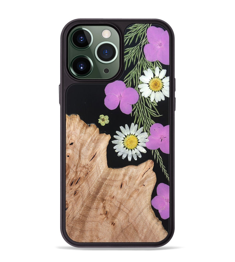 iPhone 13 Pro Max Wood Phone Case - Zainab (Bloom, 821489)