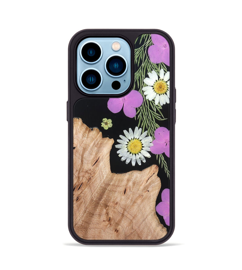 iPhone 14 Pro Wood Phone Case - Zainab (Bloom, 821489)