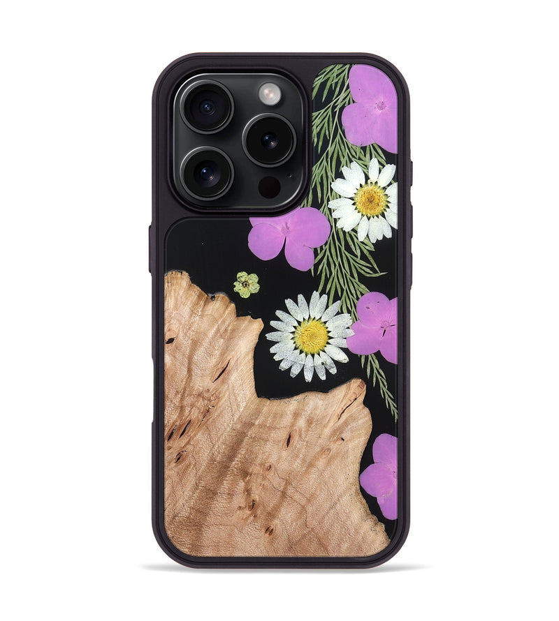 iPhone 16 Pro Wood Phone Case - Zainab (Bloom, 821489)