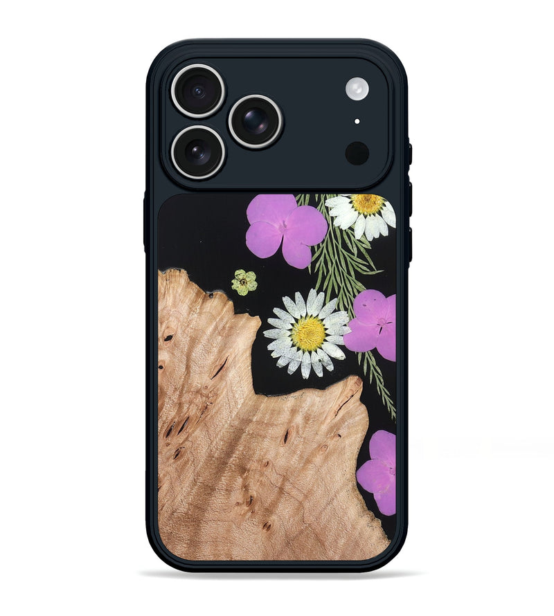 iPhone 17 Pro Max Wood Phone Case - Zainab (Bloom, 821489)