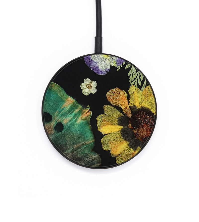 Circle Wood Wireless Charger - Verla (Bloom, 821494)
